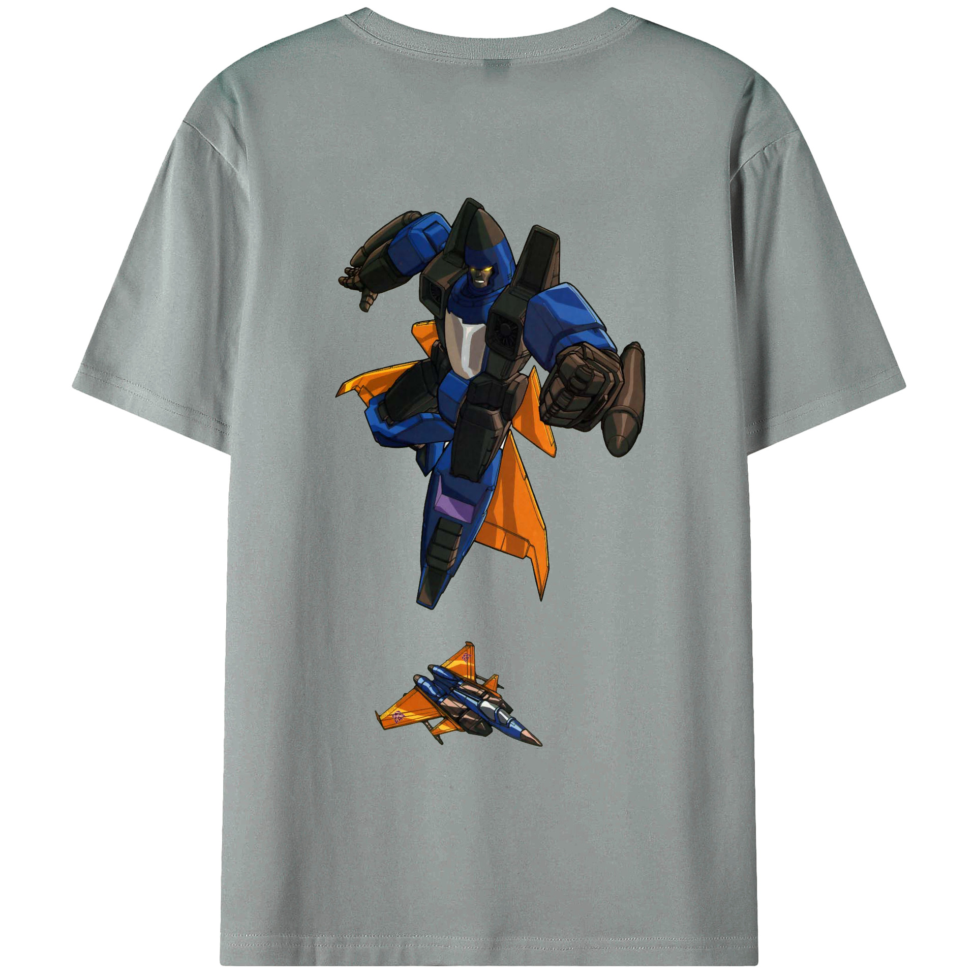 （画像用）  綿100％ メンズ半袖Tシャツ（バックプリント） 通気性